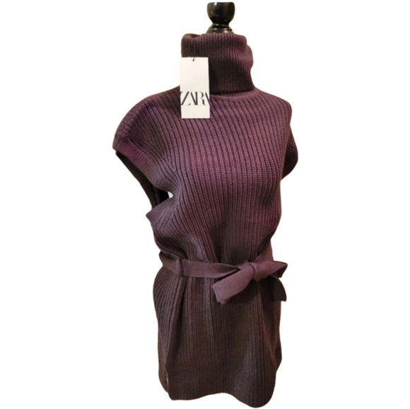 Zara Dresses & Skirts - Zara Sleeveless Sweater  Dress